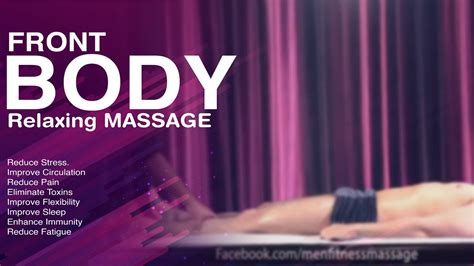 feinmassage|Deep Tissue Massage Techniques Front Body More Relaxation。